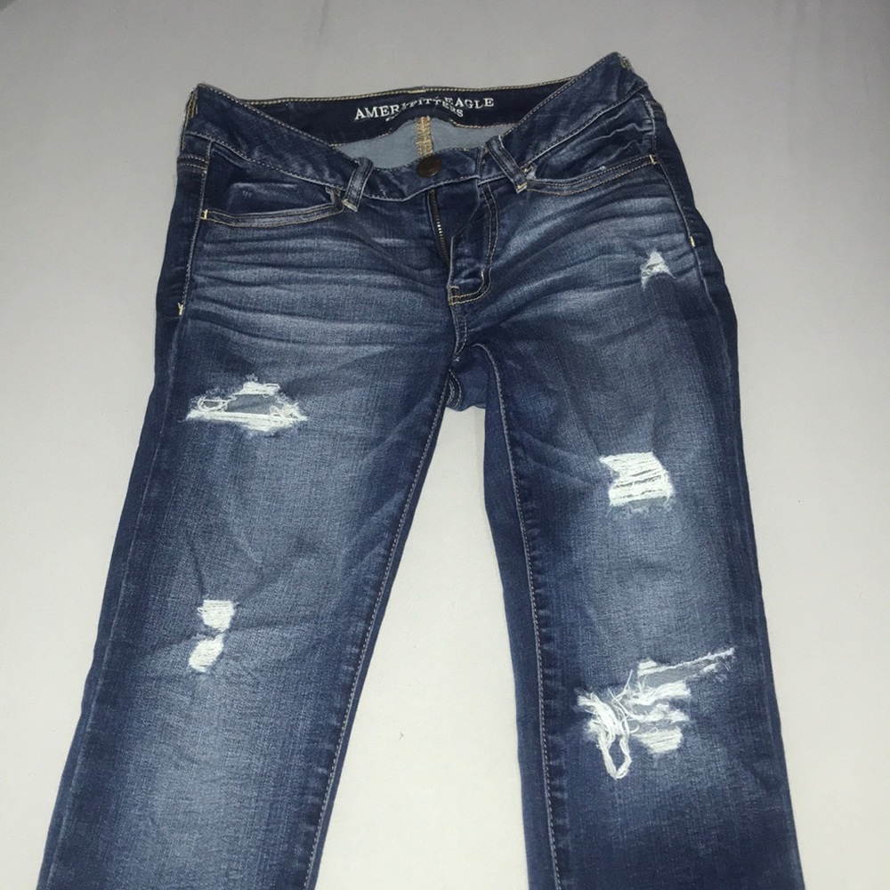 Dark wash jeggings/jeans